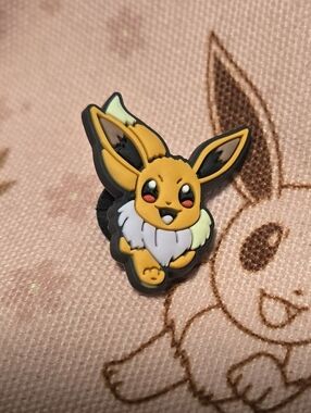 Eevee Croc Charm Pokémon Cute Eeveelution Base Shoe Charm